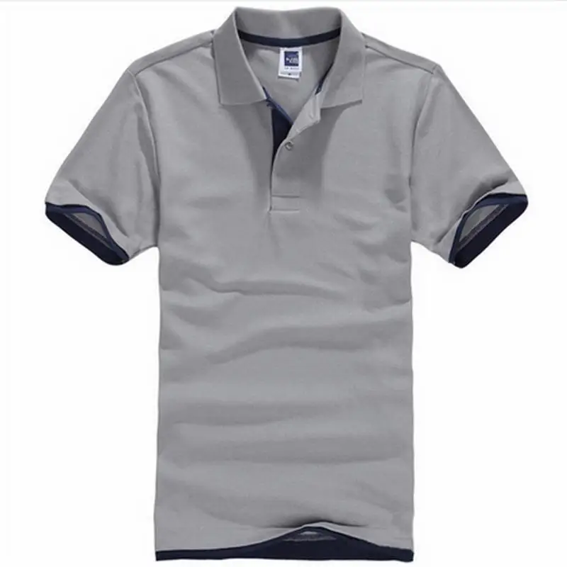 De talla grande XS-3XL nueva camisa de Polo de los hombres de algodn de manga corta Camiseta marcas camisetas Mens camisa Polo