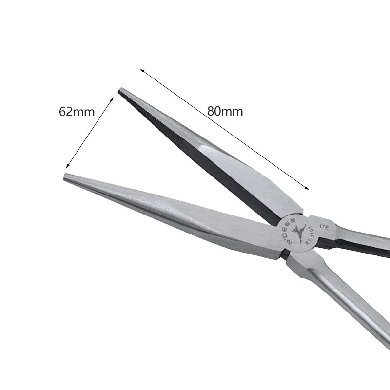 

11" Extra Long Nose Pliers Straight 45 Or 0 Degrees Bent Nose Pliers