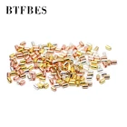 Натуральный гематитовый камень, Золотой Серебряный цилиндр, свободные разделители, бусины 4x2 мм для искусственных сережек, аксессуары сделай сам