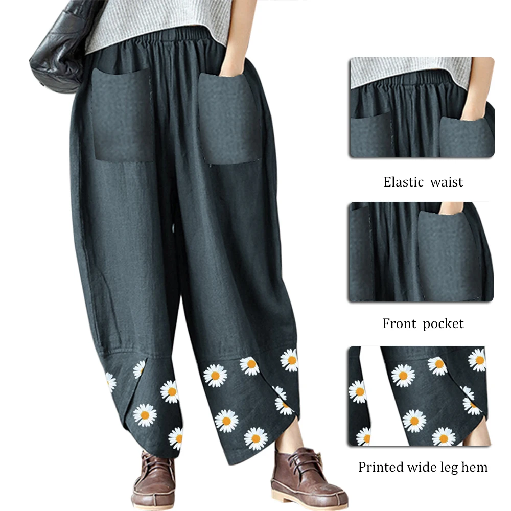 Для женщин Повседневное брюки женские Женская одежда длинные штаны с эластичной