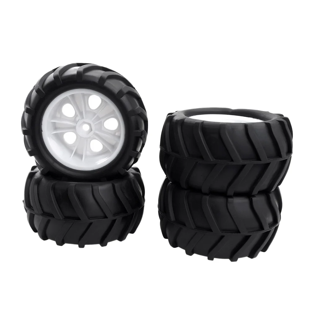 

Масштаб 1/10 RC, детали модели автомобиля, резиновые шины 85 мм 4x для WPL FS Wltoys