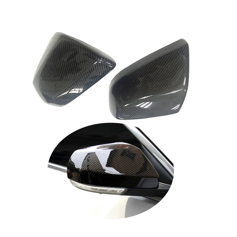 

Side Door Rearview mirror covers caps For Cadillac ATS (Carbon Look)