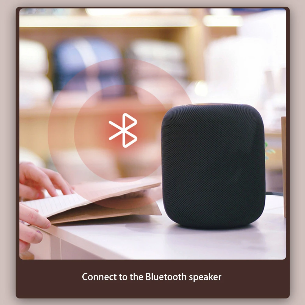 Приемник передатчик TiOODRE Bluetooth 5 0 беспроводной адаптер Черный Компактный ЖК экран