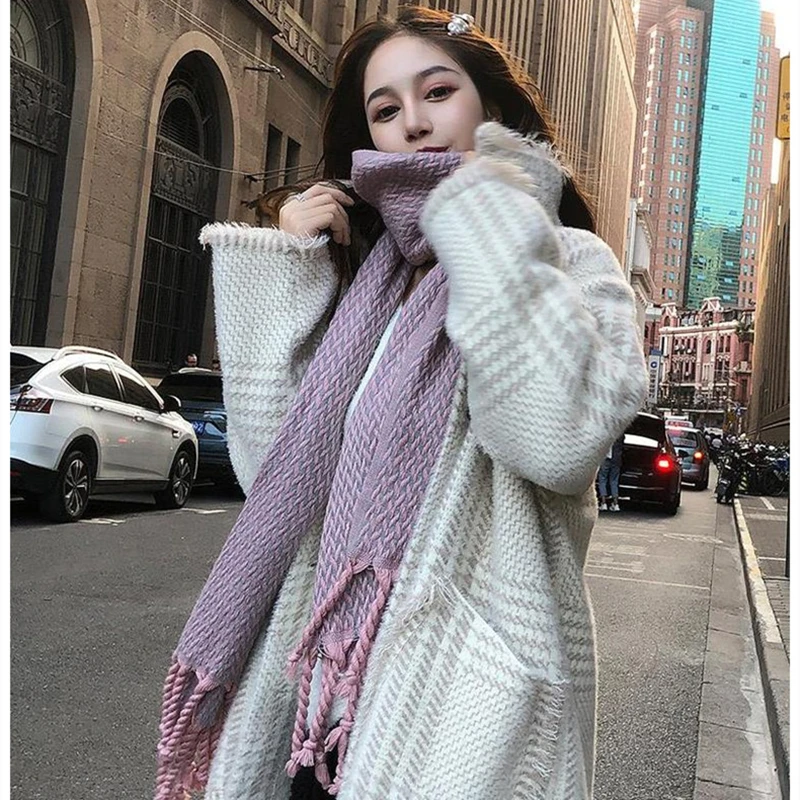 

2020 New Sweet Loose Long Wool Coat Single Breasted Wool Blend Coat and Jacket Turn-down Collar Women Coats Autumn Winter
