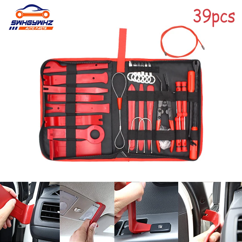 

39 шт., набор инструментов для демонтажа салона автомобиля