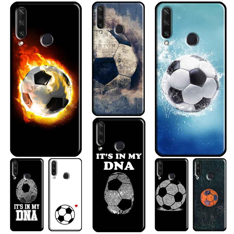 Чехол для телефона с футбольным мячом Huawei Y3 II Y5 Y7 2017 Y6 Prime 2018 Y9 2019 Y7A Y5P Y6P 2020 Nova 5T 2i |
