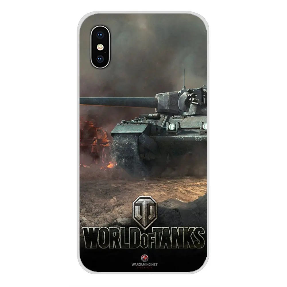 For Sony Xperia Z Z1 Z2 Z3 Z5 compact M2 M4 M5 E3 T3 XA Huawei Mate 7 8 Y3II Accessories Phone Cases Covers world of tanks game | Мобильные