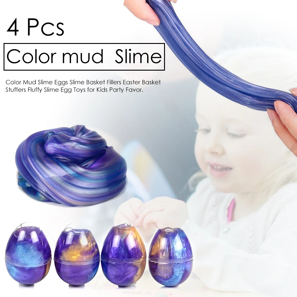 

Crystal Color Mud Starry Sky Slime Decompression Fidget Toy Children Relieve Pressure Sensory Squeeze Educational Clay Toy