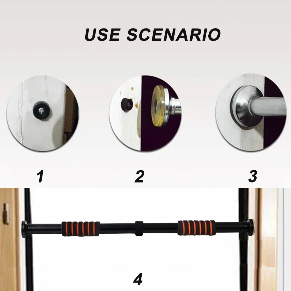 

1 шт. стабильный домашний тренажер для подтяжки подбородка для тренировок в тренажерном зале Регулируемый подтягивающий тренажер спортивн...