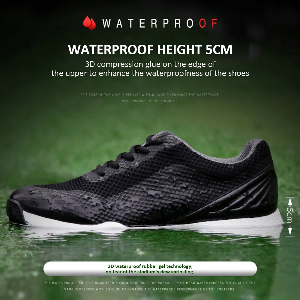 Мужская обувь для гольфа PGM дышащая Нескользящая водонепроницаемая с сеткой