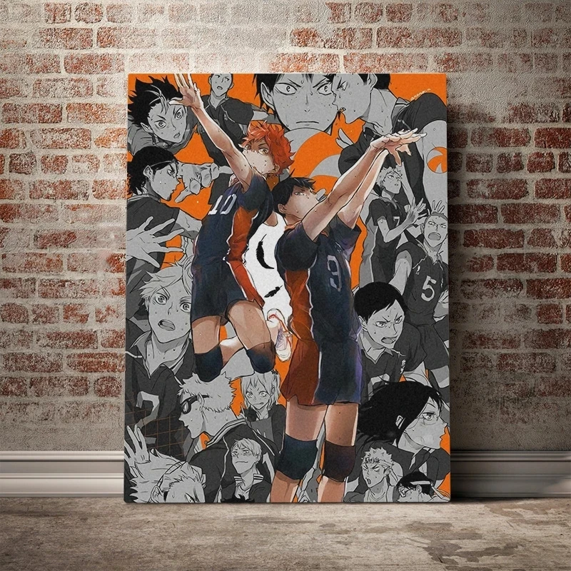 

Haikyuu Karasuno High Anime Wall Art Canvas Paintings Home Decor Picture Hd Prints Modern Poster For Bedroom Modular No Framed