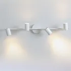 Винтажное настенное Настенные светильники для лофта черного, белого цвета в стиле индастриал, светильник лампы GU10 в стиле ретро для спальни, магазина, бара, коридора, ванной комнаты