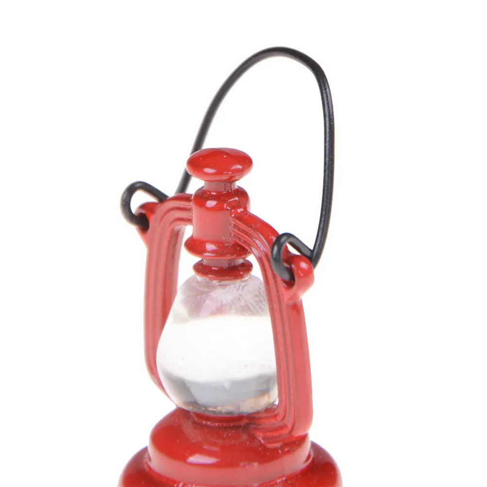 

1 Pcs 1:6 Scale Retro Oil Lamp Dollhouse Miniature Toy Doll Food Kitchen Living Room Accessories 23mm*43mm