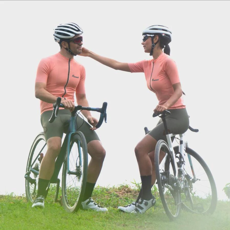 

Frenesi 2021 Team Triathlon Suit Couple Running Jersey Skinsuit Jumpsuit Maillot Cycling Clothing Sport Ciclismo Gel Bodysuit