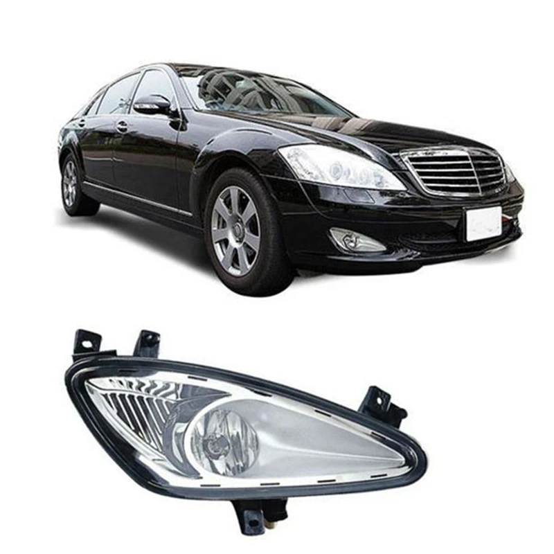 

Front Fog Light Lamp Lower Bumper Fog Lamp for Mercedes W221 S550 S600 2007-2009 2218200156 2218200256