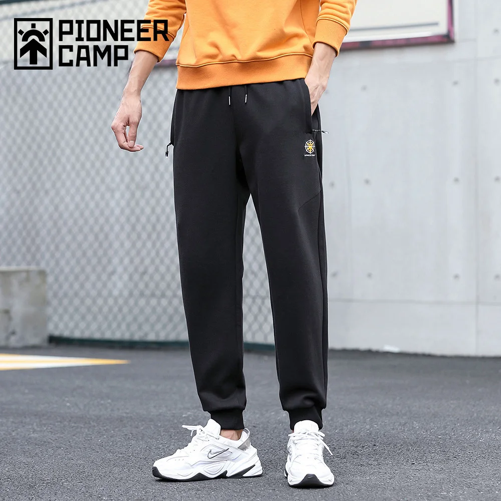 Pioneer Camp осенние спортивные штаны для мужчин хлопковые уличные повседневные