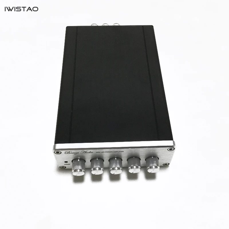 Цифровой усилитель HIFI 2 1 2x50 Вт + 100 TPA3116D2 сабвуфер без адаптера питания алюминиевый