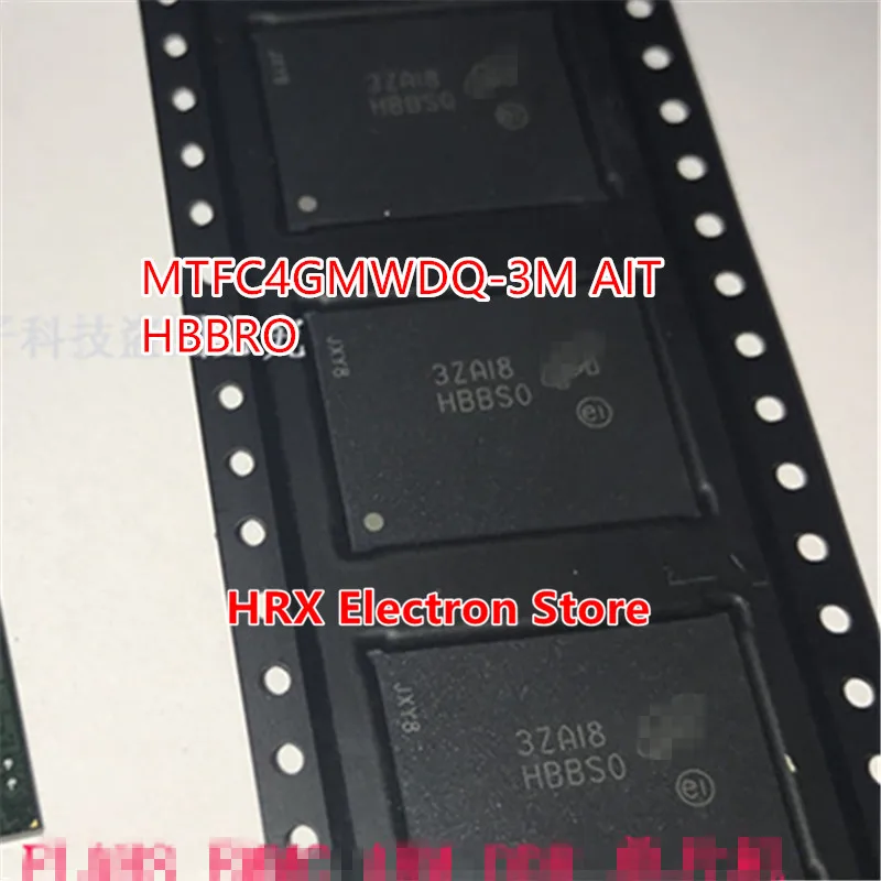 

100% New Original MTFC4GMWDQ-3M AIT HBBSO HBBS0 BGA EMMC CHIP (1-10piece)