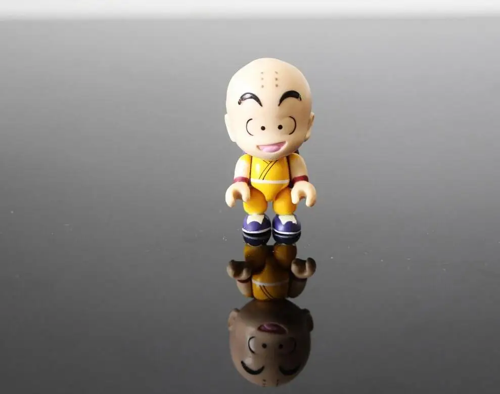

BANDAI Dragon Ball Action Figure Building Block Man Unifive Old Kuririn Practice Article Db Childhood Model Decoration Toy