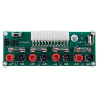 electric circuit 24pins atx benchtop computer power supply 24 pin atx breakout board module dc plug connector with usb 5v port