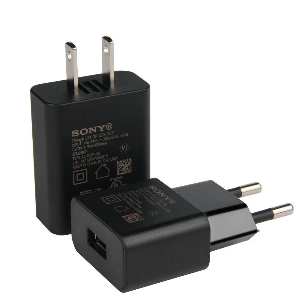 Оригинальное настенное зарядное устройство для SONY UCH20 LT28at LT29i L36h c6603 L50w D6503 L50t