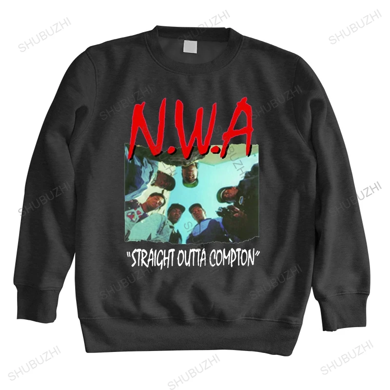 

NWA NWA Straight Outta Compton Euro Size sweatshirt Cotton autumn Casual crew neck hoodie For Men And Women GMT300003