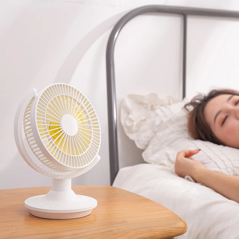 USB Перезаряжаемый Настольный вентилятор мини портативный 360 градусов
