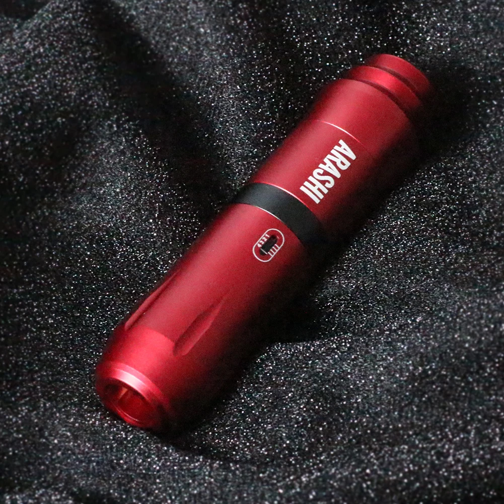 

New Adjustable Stroke Tattoo Rotary Machine Pen Style Guns RCA Cord Permanent Makeup Machine Accessories for Tattoo Arashi