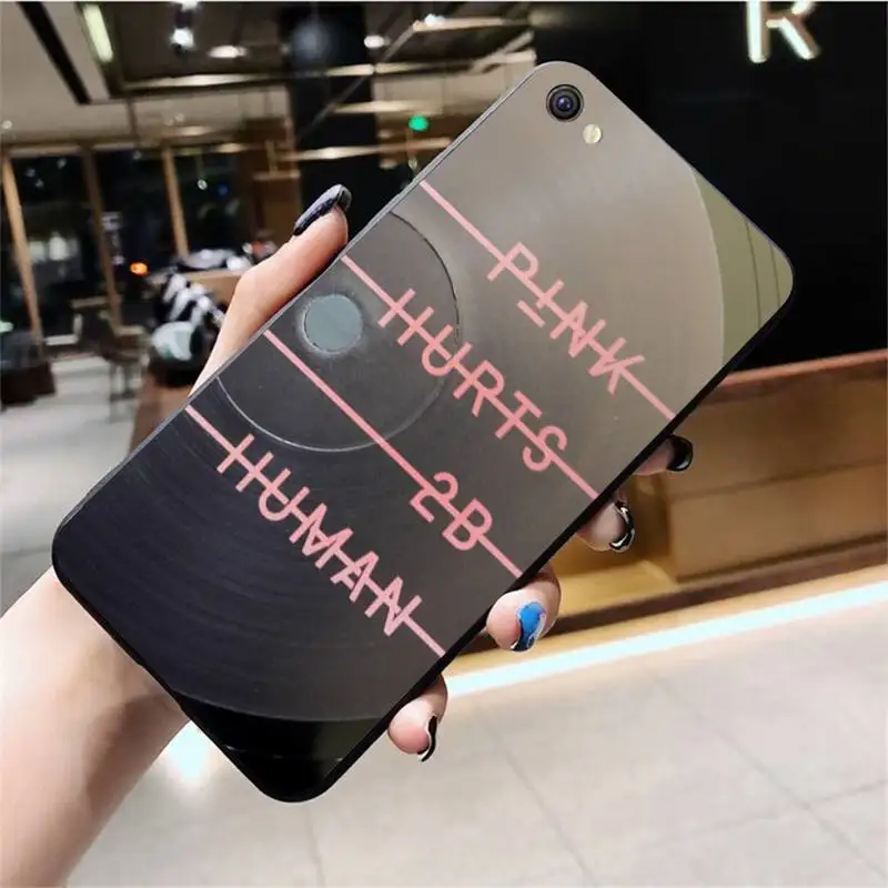 Пинк розовый болит 2b человека DIY Роскошный чехол для телефона Vivo Y91c Y17 Y51 Y67 Y55 Y93 Y81S