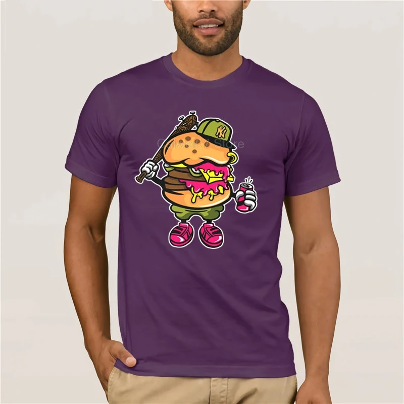 

New fashion trend t-shirt for MEN Burger Bastard Men's 2020 Fashion Style T-Shirt