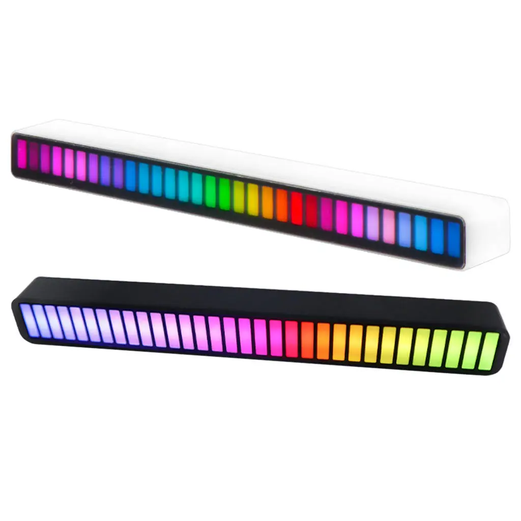 

Светодиодная лента с управлением звуком, Цветной RGB-светильник с поддержкой Bluetooth, с подключением по USB