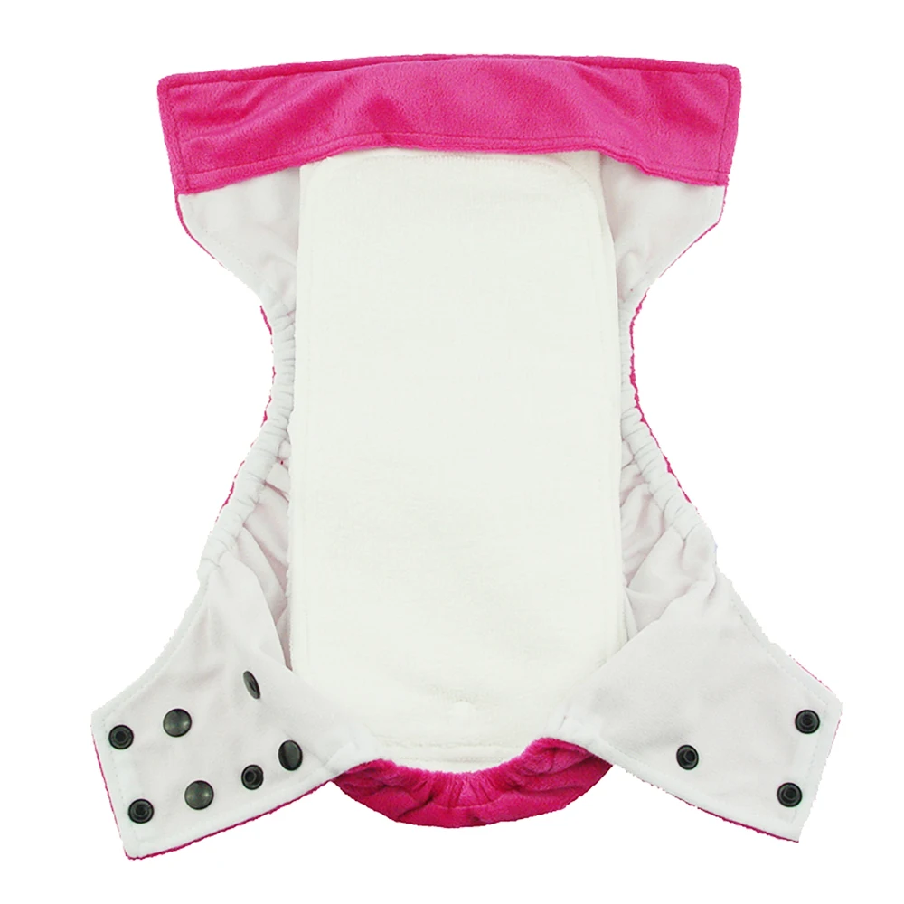 4 комплекта детские тканевые подгузники дышащие AI2 многоразовые мягкие Minky