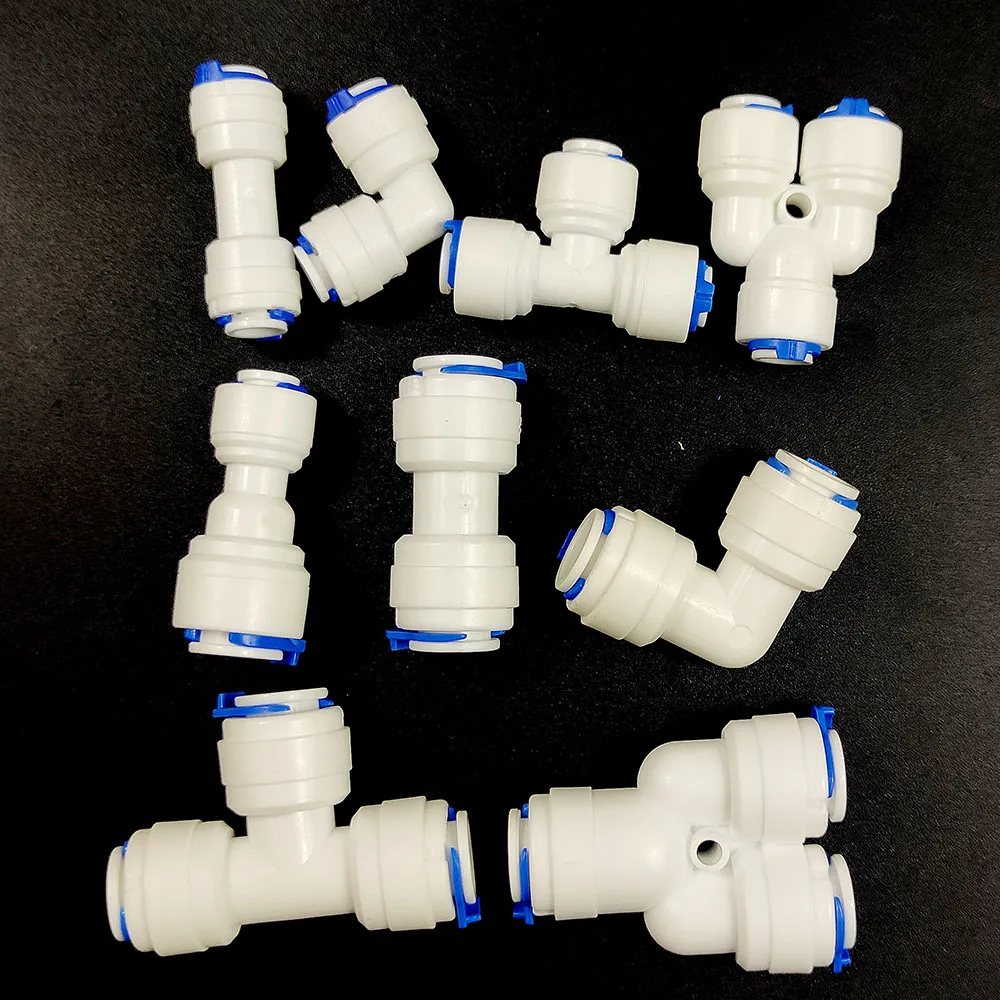 1/4 &quot1/2&quot 3/4 &quot1/8&quot шланг трубка Пластик трубы быстроное соединение установка