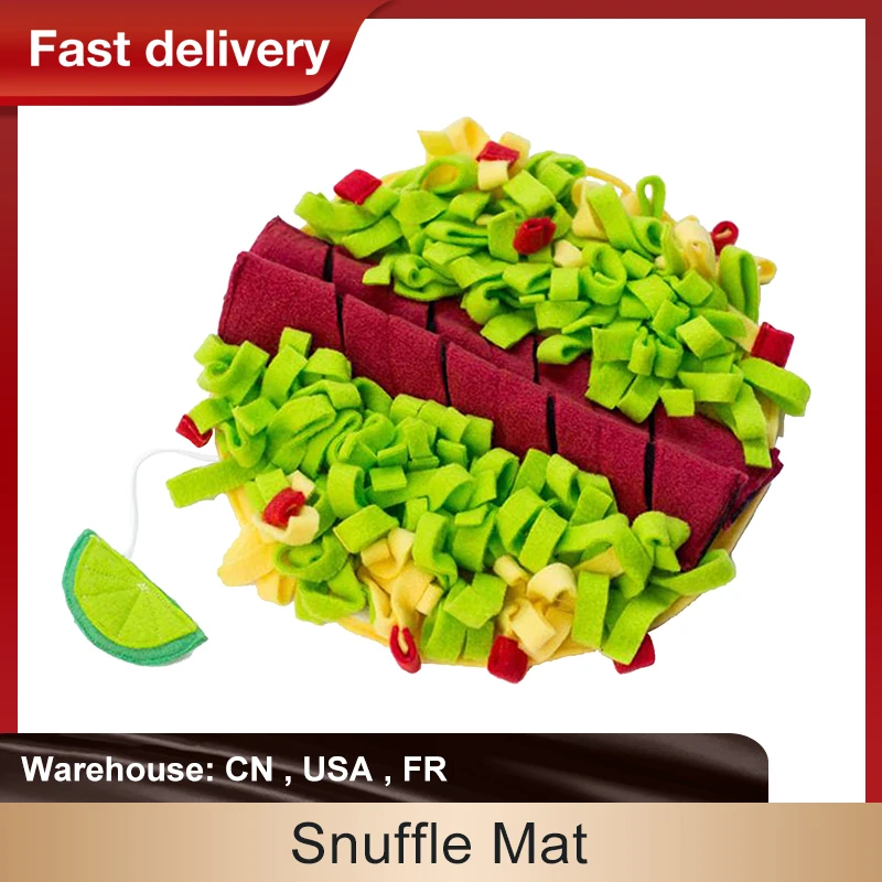 Новинка коврик для ношения собак игрушка пазл кормления питомцев интерактивное