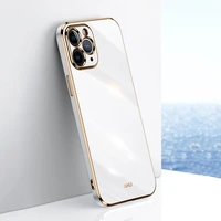 lovebay square plating case for iphone 12 11 pro max xs max xr x 7 8 6 plus se 2020 12 mini candy color camera protection cover