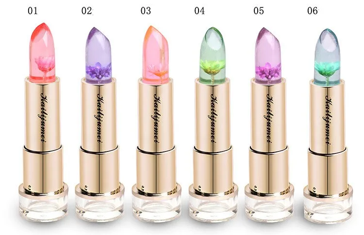 100% Оригинальный волшебный блеск для губ KLJM увлажняющий с изменением цвета и
