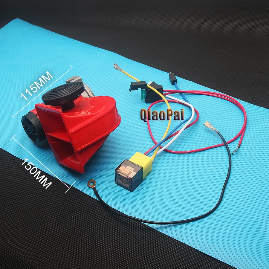 Автомобильный Универсальный 12 в воздушный гудок для автомобиля 150 дБ