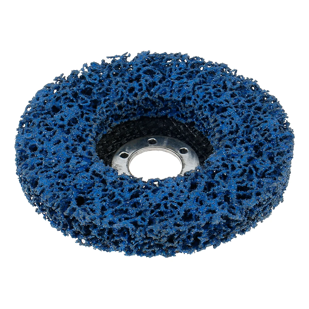 

5 Pcs 115mm Nylon Poly Strip Disc Abrasive Wheel Paint Rust Removal Clean for Angle Grinder Grinder Wheels