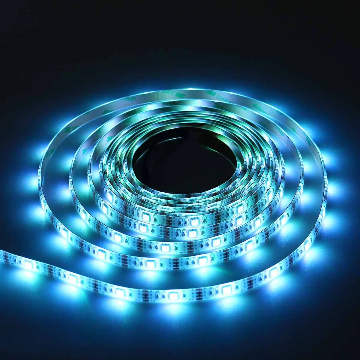 

DC 5V USB LED Strip Light Flexible Lamp 44Keys 5050 RGB LEDs 1M 2M 3-M 4M 5M Desktop Decor Tape TV Background Lighting