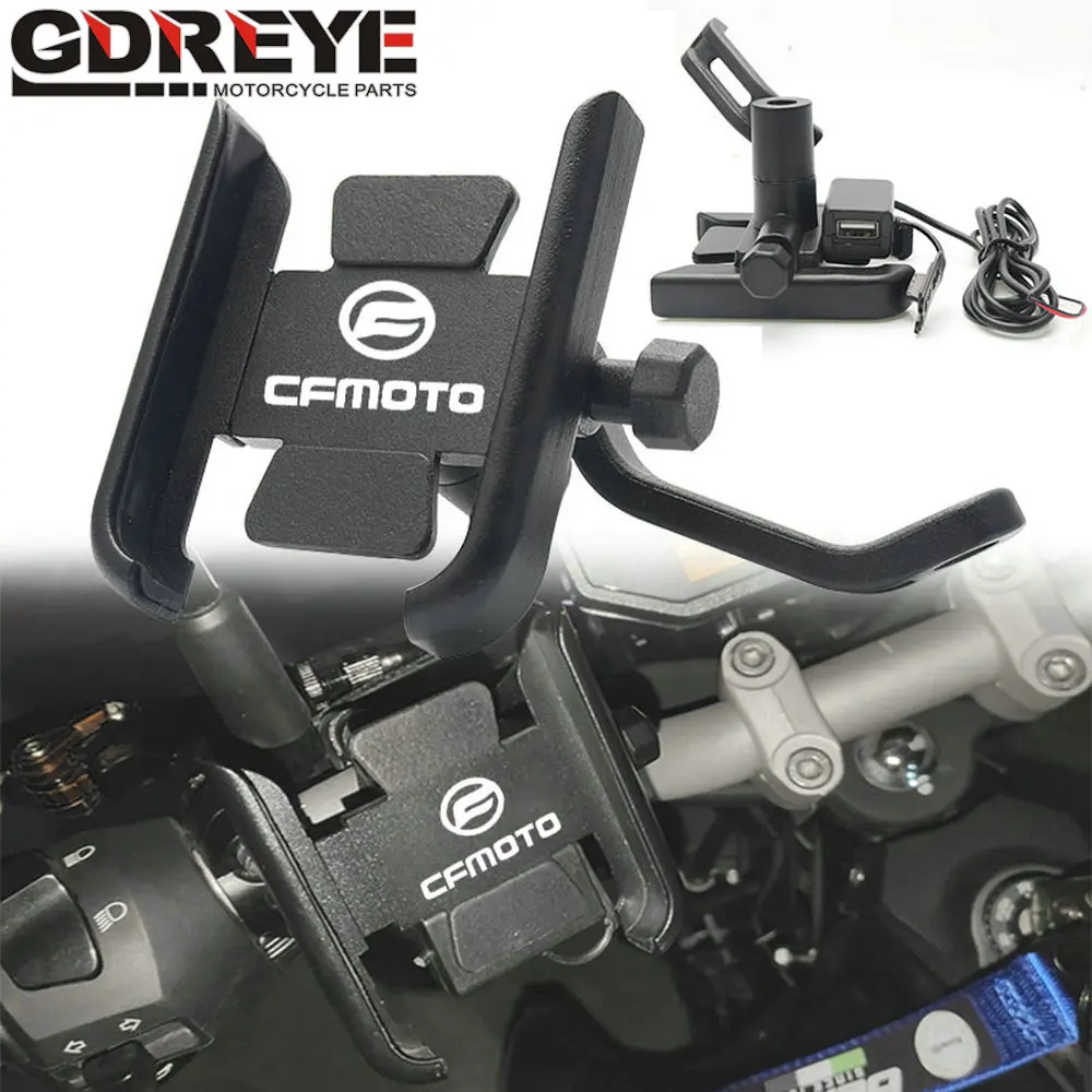 

Motorcycle Accessories Handlebar Mobile Phone Holder GPS Stand Bracket For CFMOTO 150NK 250NK 400NK 650NK NK 150 250 400 650