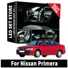 Семейный комплект для Nissan первоклассной P10 P11 P12 W10 WP11 WP12 седан хэтчбек универсал 1990-2007 купол для чтения Canbus