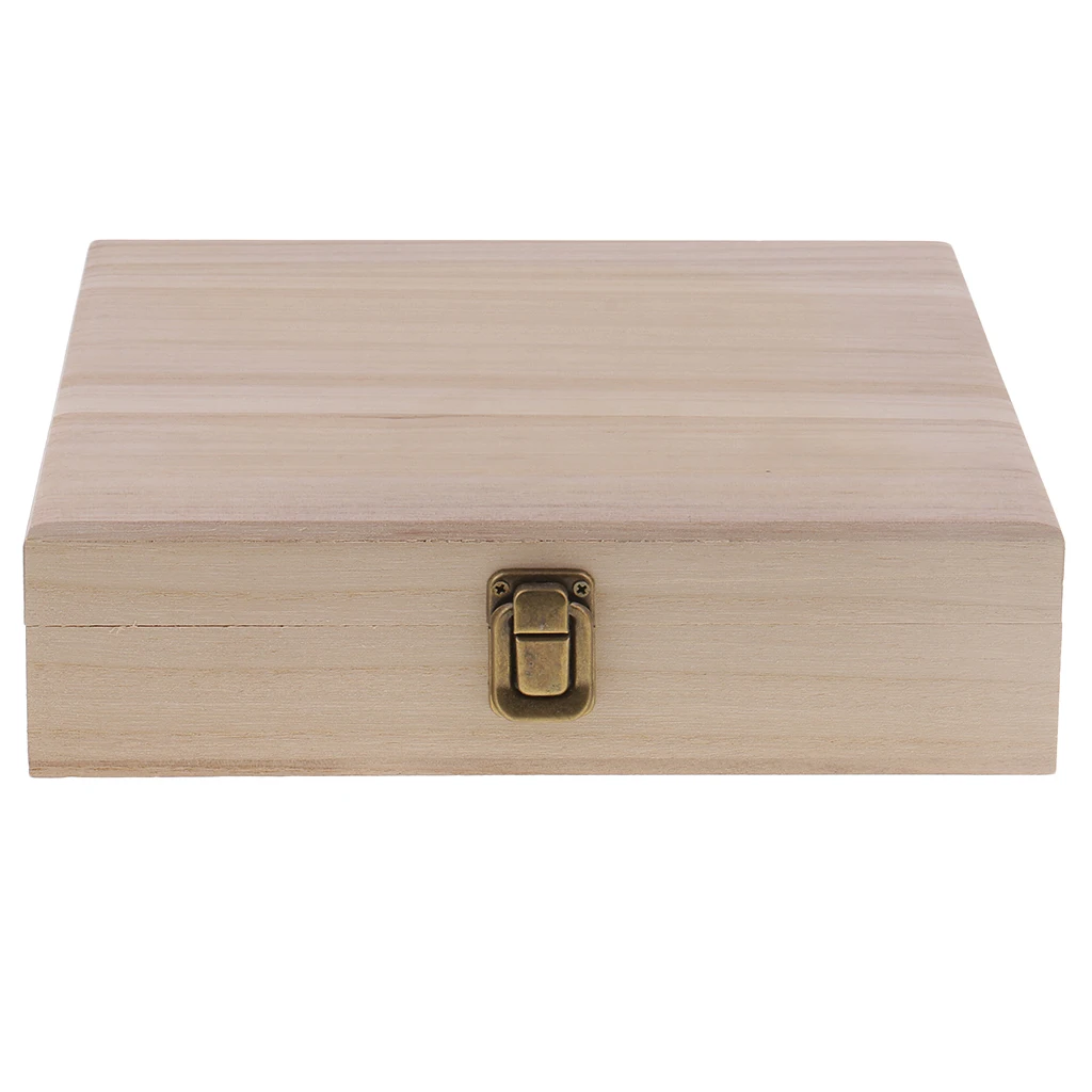 All-purpose Box Wooden with Lid - Storage | Дом и сад