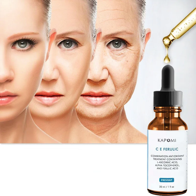 

Vitamin C E Extract VC VE Original Liquid Anti-Wrinkle Essence C E Ferulic Acid Hyaluronic Acid Moisturizing Essential Oil