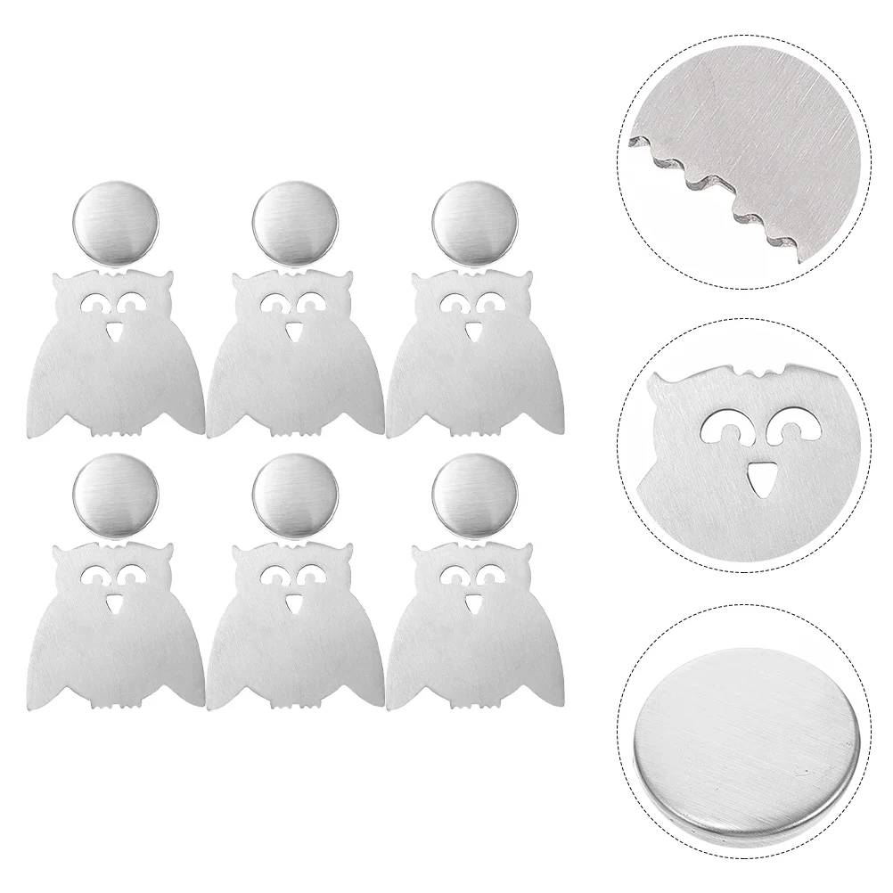 

6 шт., подвески для скатерти в виде совы