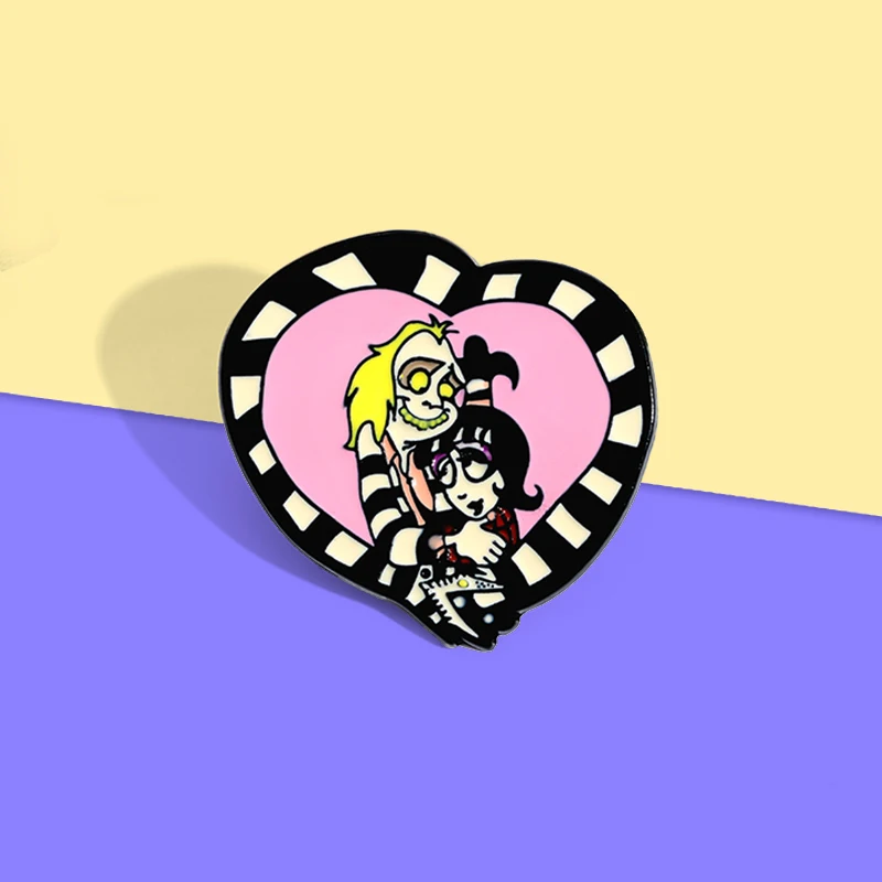 Эмалированные броши в стиле фильма ужасы | Украшения и аксессуары