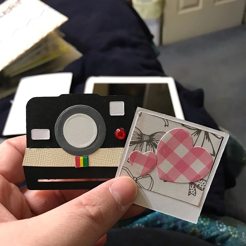 Металлические стальные рамки пресс формы квадратная камера сердце сделай сам