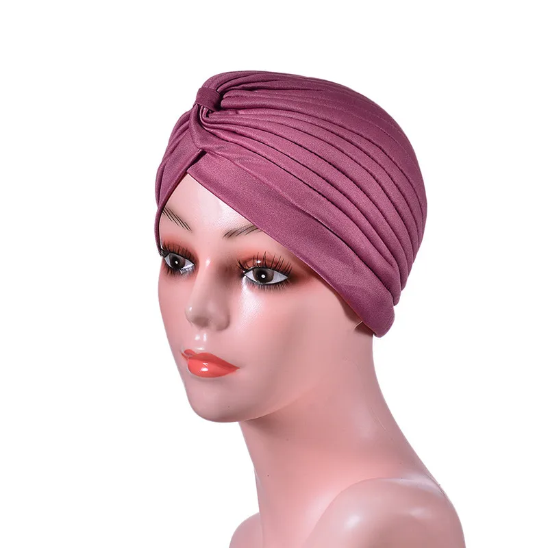 Новая весенне-Осенняя шапка-тюрбан для женщин и мужчин мусульманские шапочки