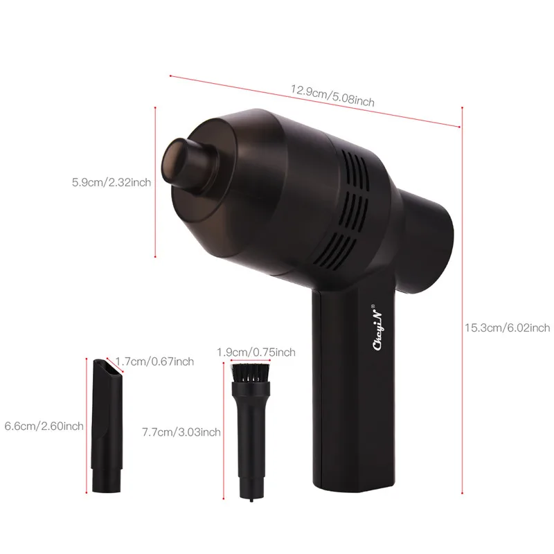 

Rechargeable Mini Vacuum Cleaner Cordless Handheld Car Dust Cleaner Vacuum Sweeper Desk Computer Carpet Closet Bag Aspirator 31