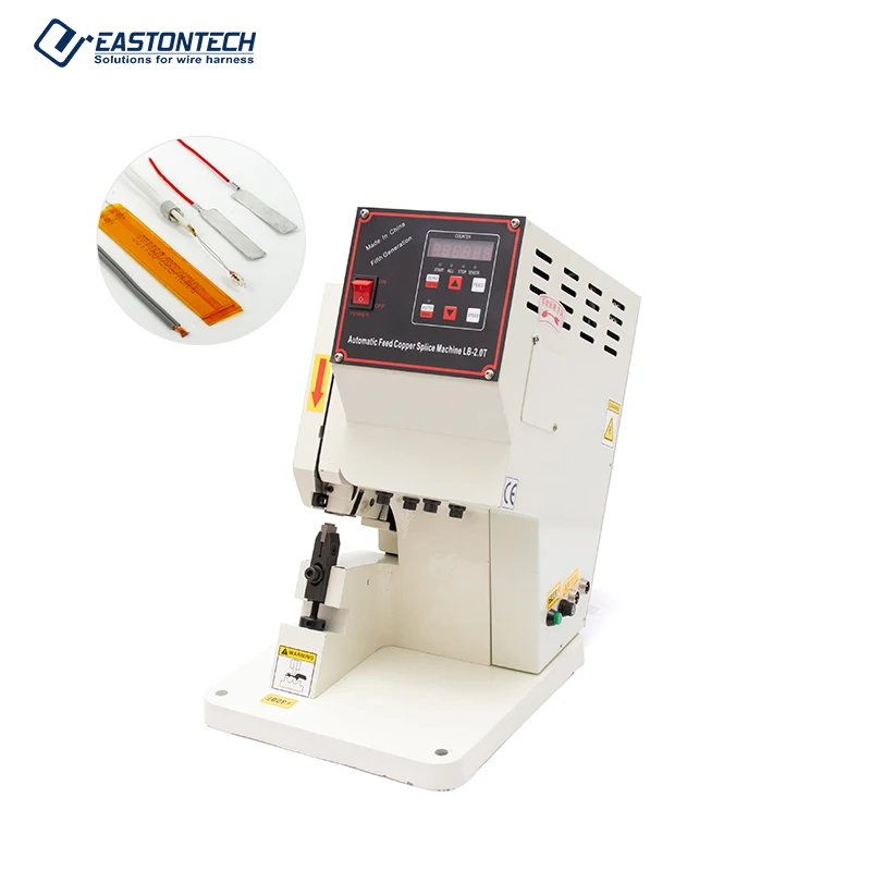 

EASTONTECH EW-15B Automatic Wire Rope Splicing Machine 2.0T Terminal Crimping