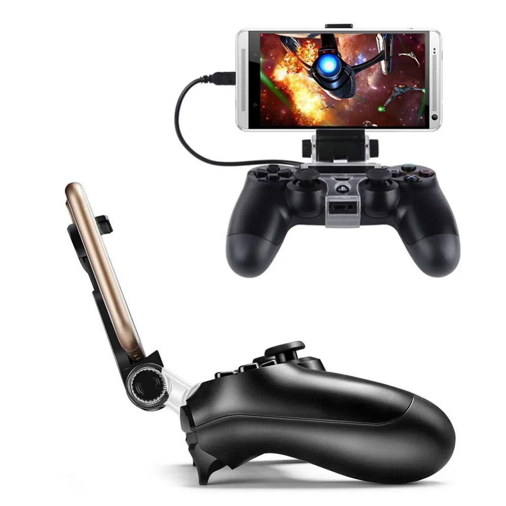 Аксессуары для PS4, зажим для смартфона, подставка, кронштейн для playstation 4/Slim/Pro Dualshock 4, держатель контроллера, джойстик, крепление для PS4